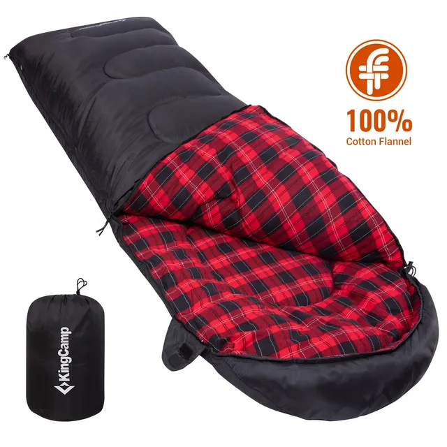 kingcamp-oasis-c-450-flannel-sleeping-bag image 1