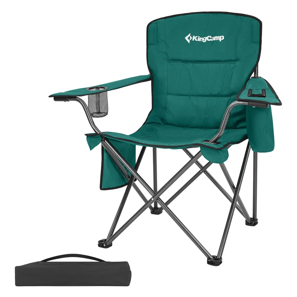kingcamp-oversized-padded-arm-chair-with-cooler-600d-oxford-fabric-steel-frame image 1
