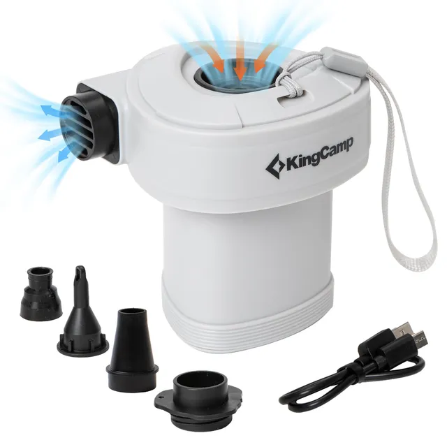 kingcamp-wild-triangle-portable-air-pump-high-speed-inflator-for-air-mattresses- image 1