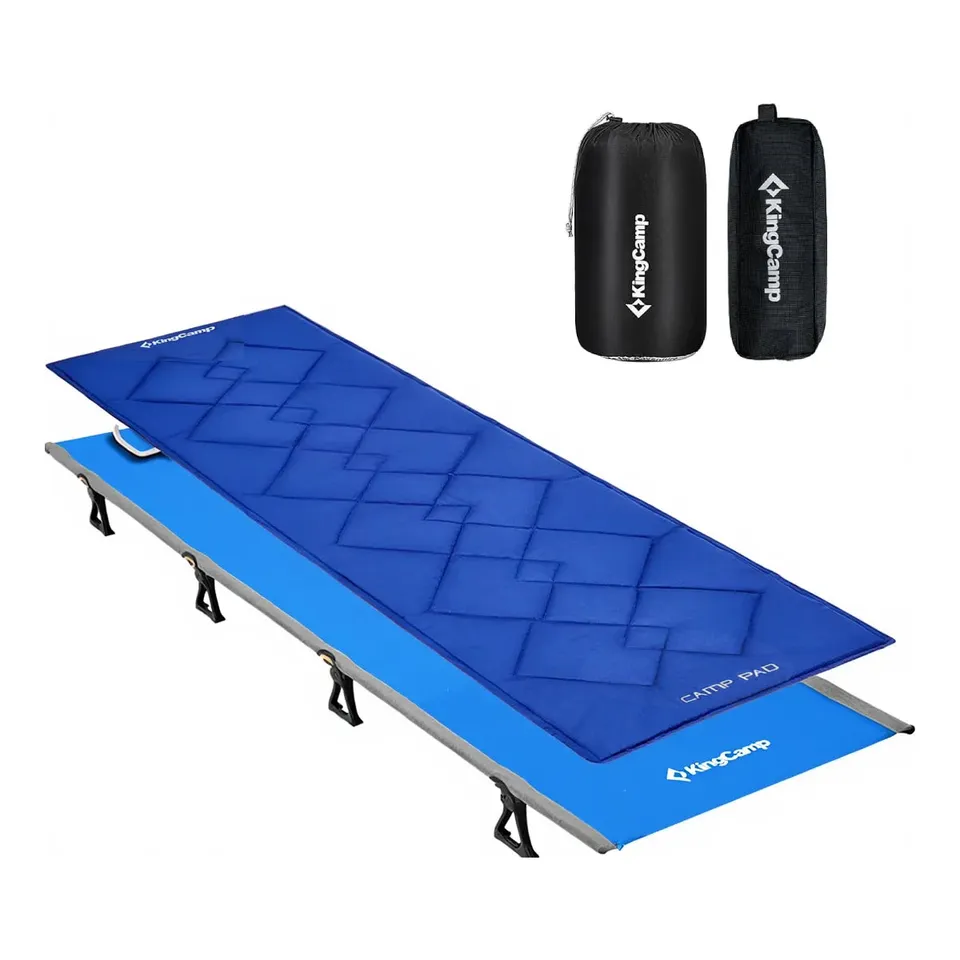kingcamp-ultralight-camping-cot-with-mattress image 1