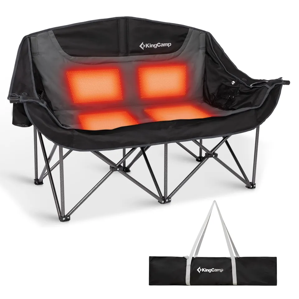 kingcamp-canna-c20-plus-heated-double-seat-sofa-chair image 1