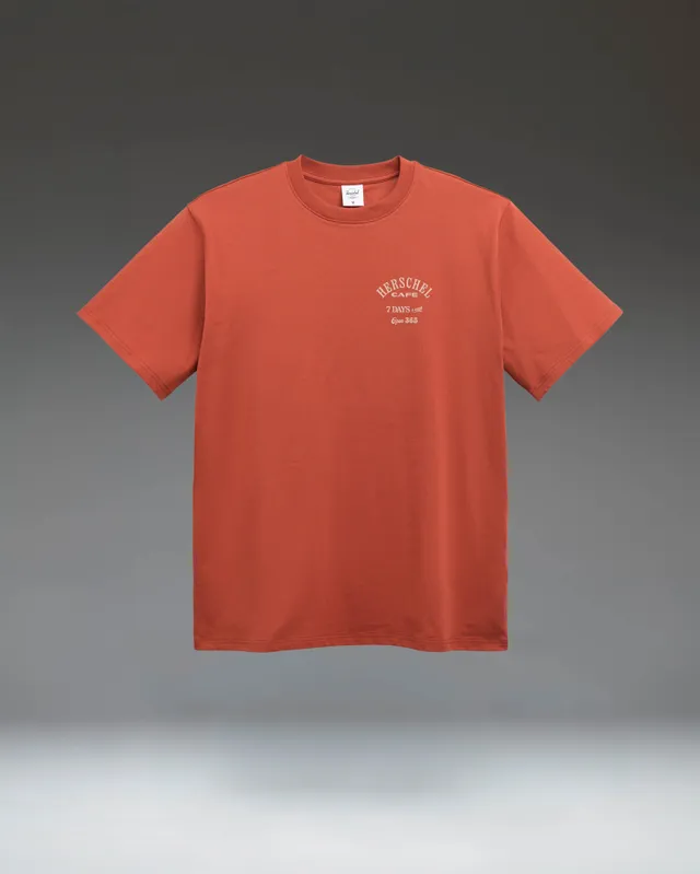 herschel-supply-cafe-tee-men-s-cotton-graphic-tee image 1
