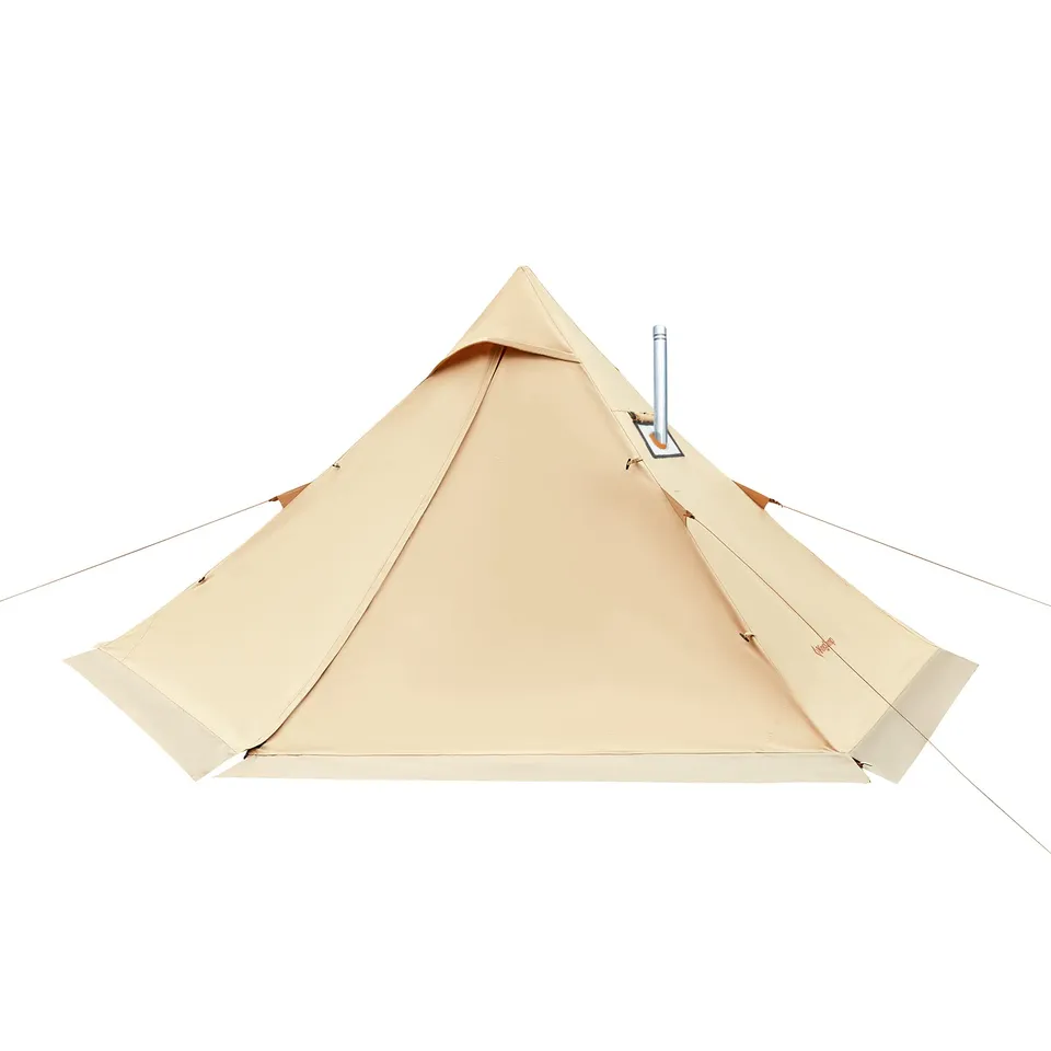 kingcamp-torino-4-season-waterproof-tipi-tent-with-stove-jack-1-2-person-hot-ten image 1