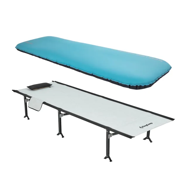 kingcamp-camping-bed-cot-sleeping-pad-bundle image 1