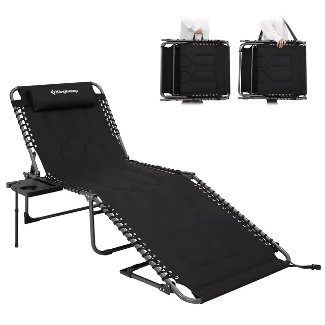 kingcamp-willow-c30-oversize-folding-lounge-chair-with-side-table image 1