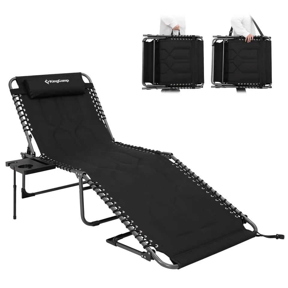 kingcamp-willow-c30-oversize-folding-lounge-chair-with-side-table image 1