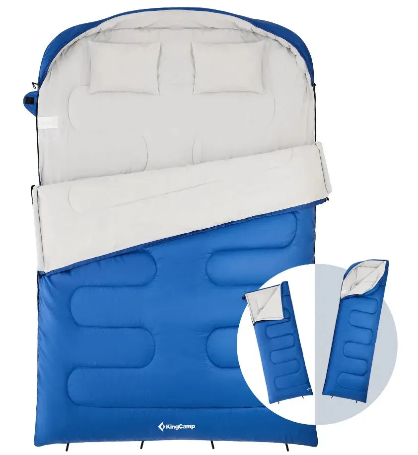 kingcamp-rosa-350d-double-envelope-sleeping-bag image 1