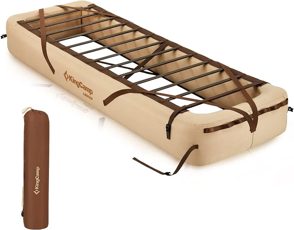 kingcamp-oak-p10-air-mattress-frame-modular-3-in-1-camping-cot-bed-frame image 1