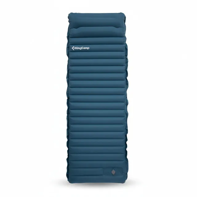 kingcamp-deluxe-10-1-inflatable-mattress-with-foot-pump image 1