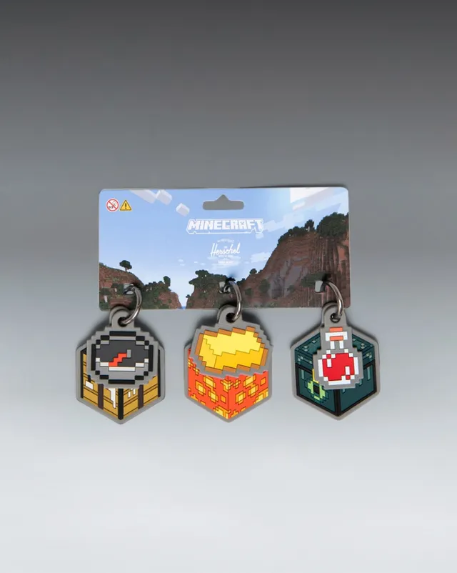 herschel-supply-minecraft-charm-pack-6-piece-set-interchangeable-bag-charms-limi image 1