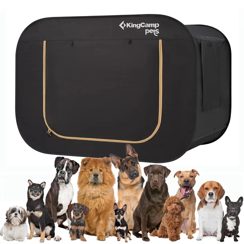 kingcamp-pets-pop-up-pet-tent-xxl image 1