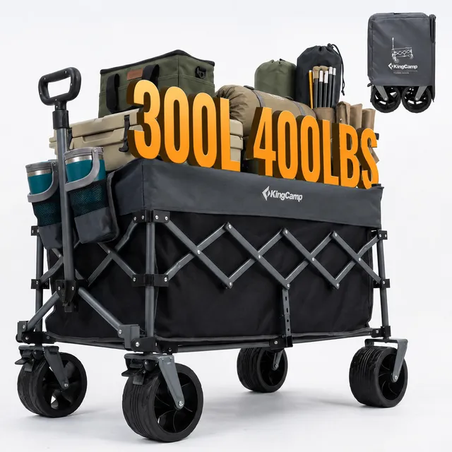 kingcamp-300l-mega-capacity-folding-wagon-cart image 1