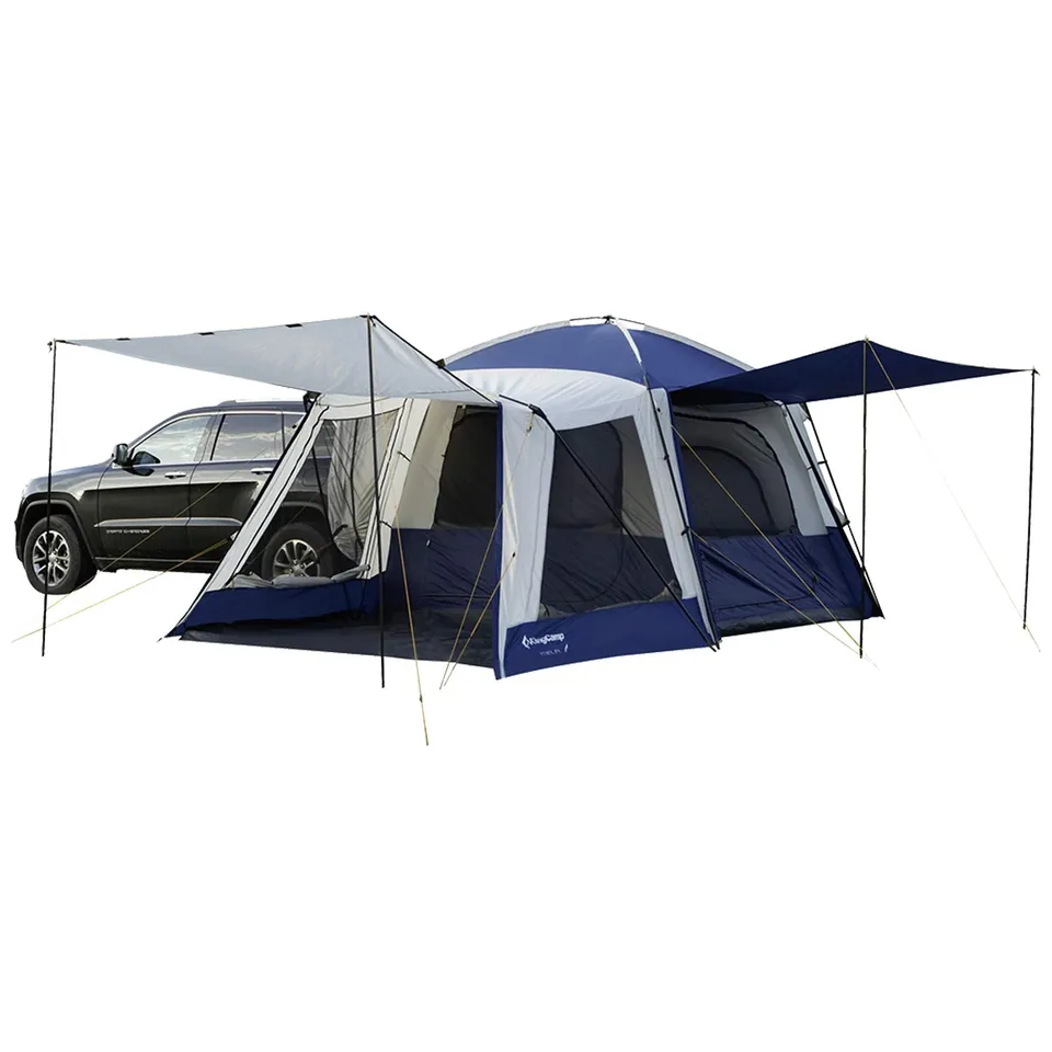 kingcamp-camping-square-3-season-suv-tent-with-screen-room image 1