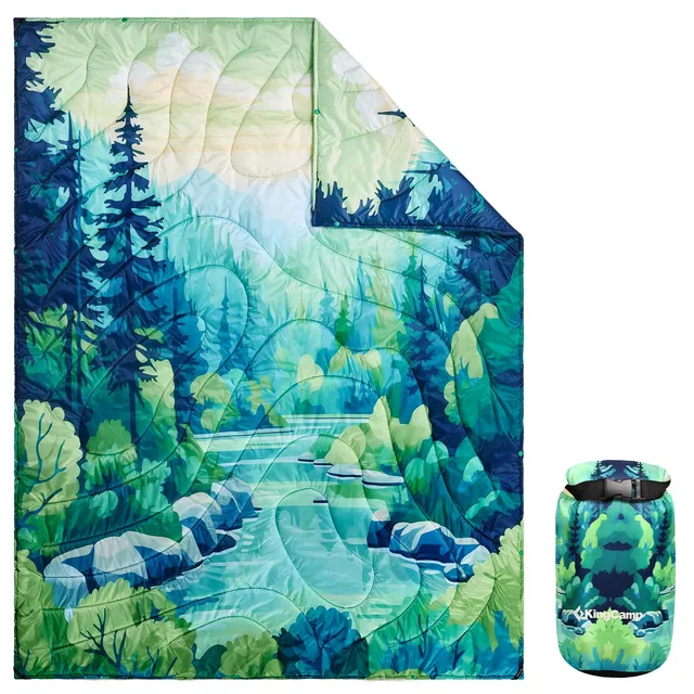 kingcamp-smart-150-travel-blanket-multifunctional-throw-and-emergency-sleeping-b image 1