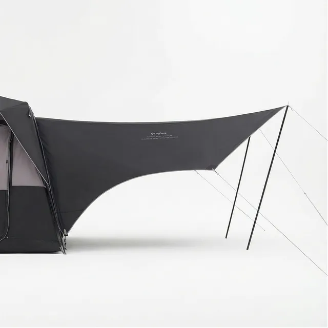 kingcamp-boundless-x3-pro-modular-tarp-awning-161-sq-ft-waterproof-shelter-for-s image 1