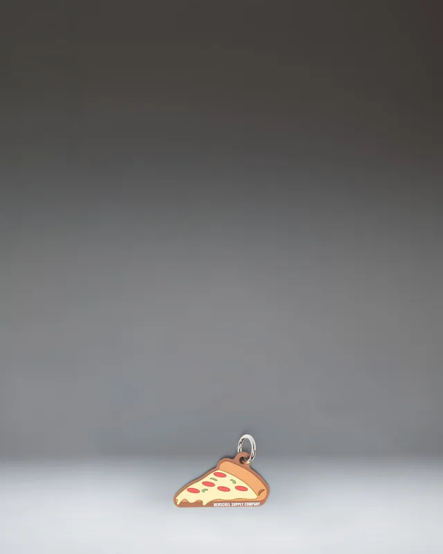 herschel-supply-pizza-bag-charm image 1