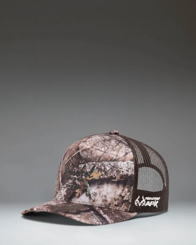 herschel-supply-realtree-whaler-tall-mesh-cap-apx-camo-trucker-hat-with-mesh-bac image 1