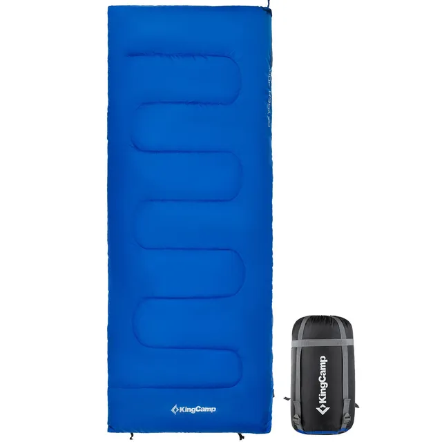 kingcamp-oxygen-300l-envelope-sleeping-bag-warm-and-cozy-for-cold-weather-campin image 1