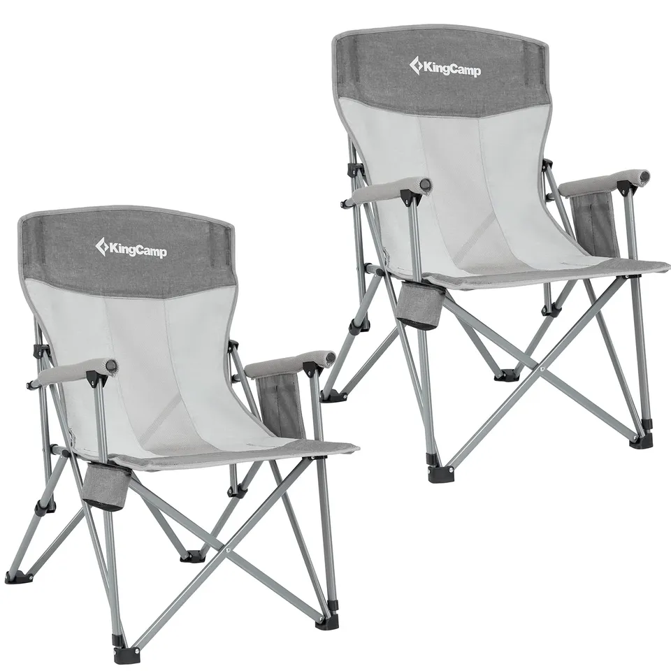 kingcamp-camping-hard-armchair-set-of-2-ergonomic-reclining-outdoor-chairs image 1