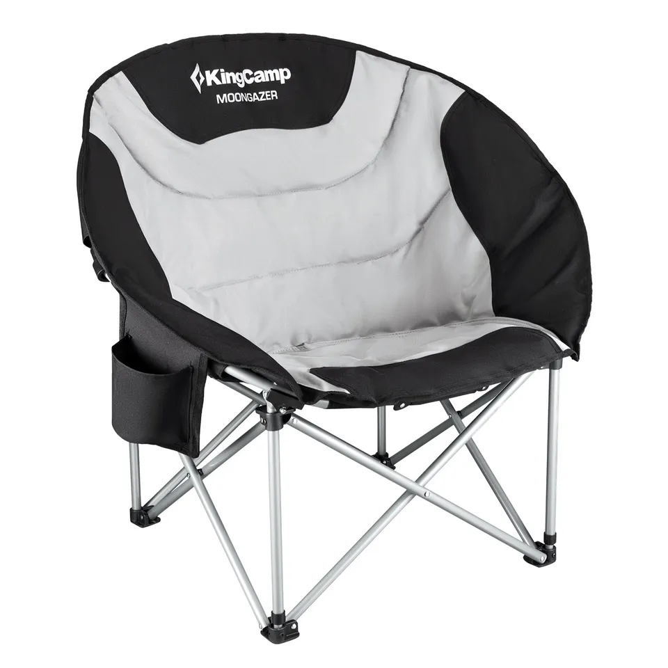 kingcamp-padded-oversized-moon-saucer-round-chairs image 1