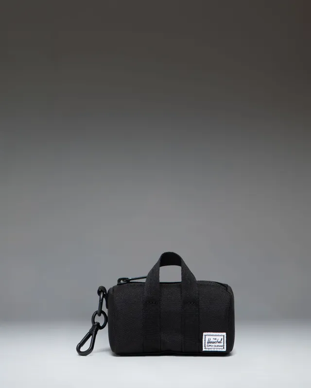 herschel-supply-novel-duffle-bag-charm-mini-duffle-keychain-with-metal-clip-zipp image 1