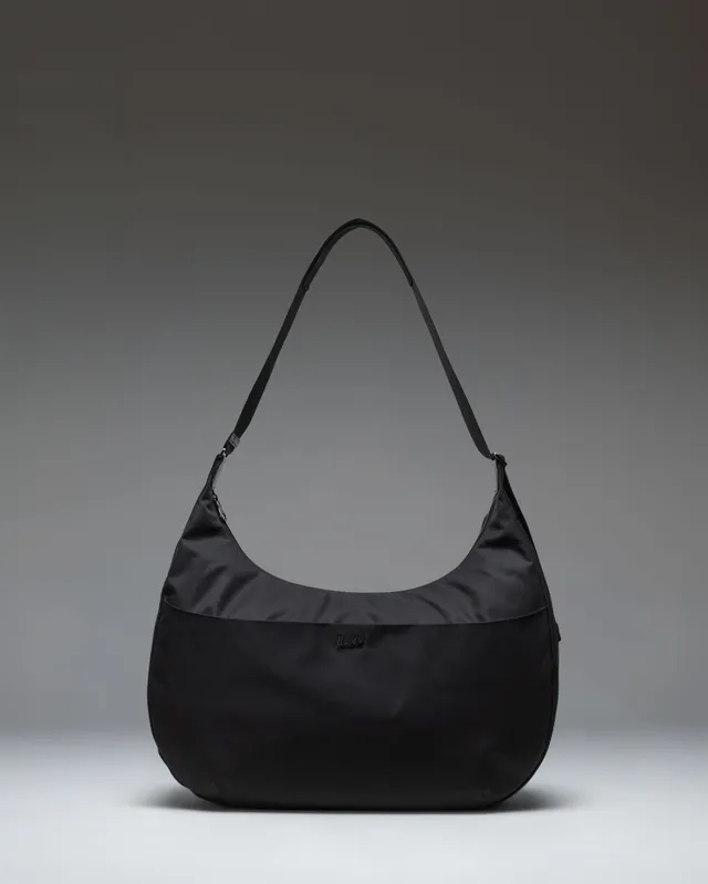 herschel-supply-yara-large-shoulder-bag-twill-fabric-leather-trims-detachable-po image 1
