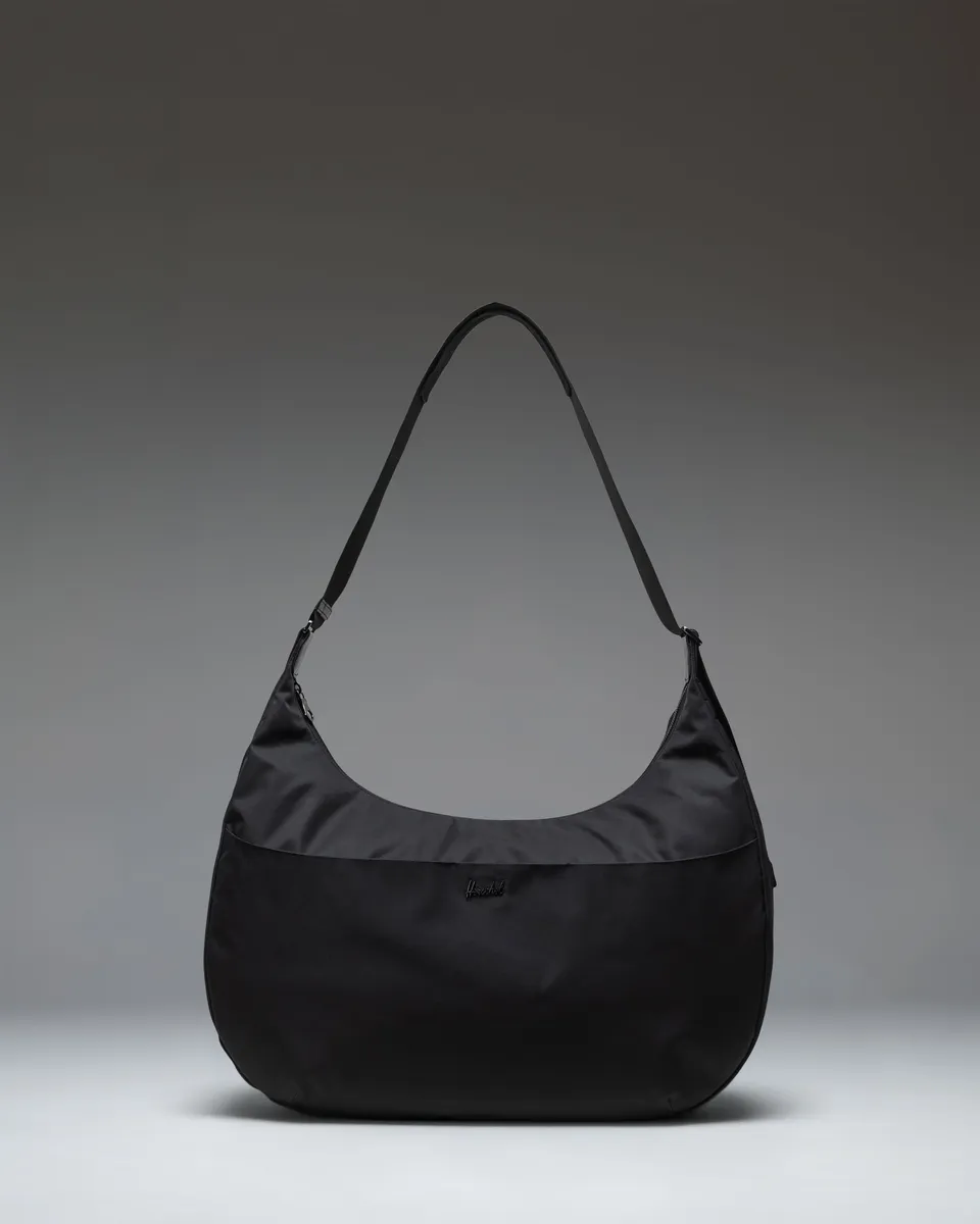 herschel-supply-yara-large-shoulder-bag-twill-fabric-leather-trims-detachable-po image 1