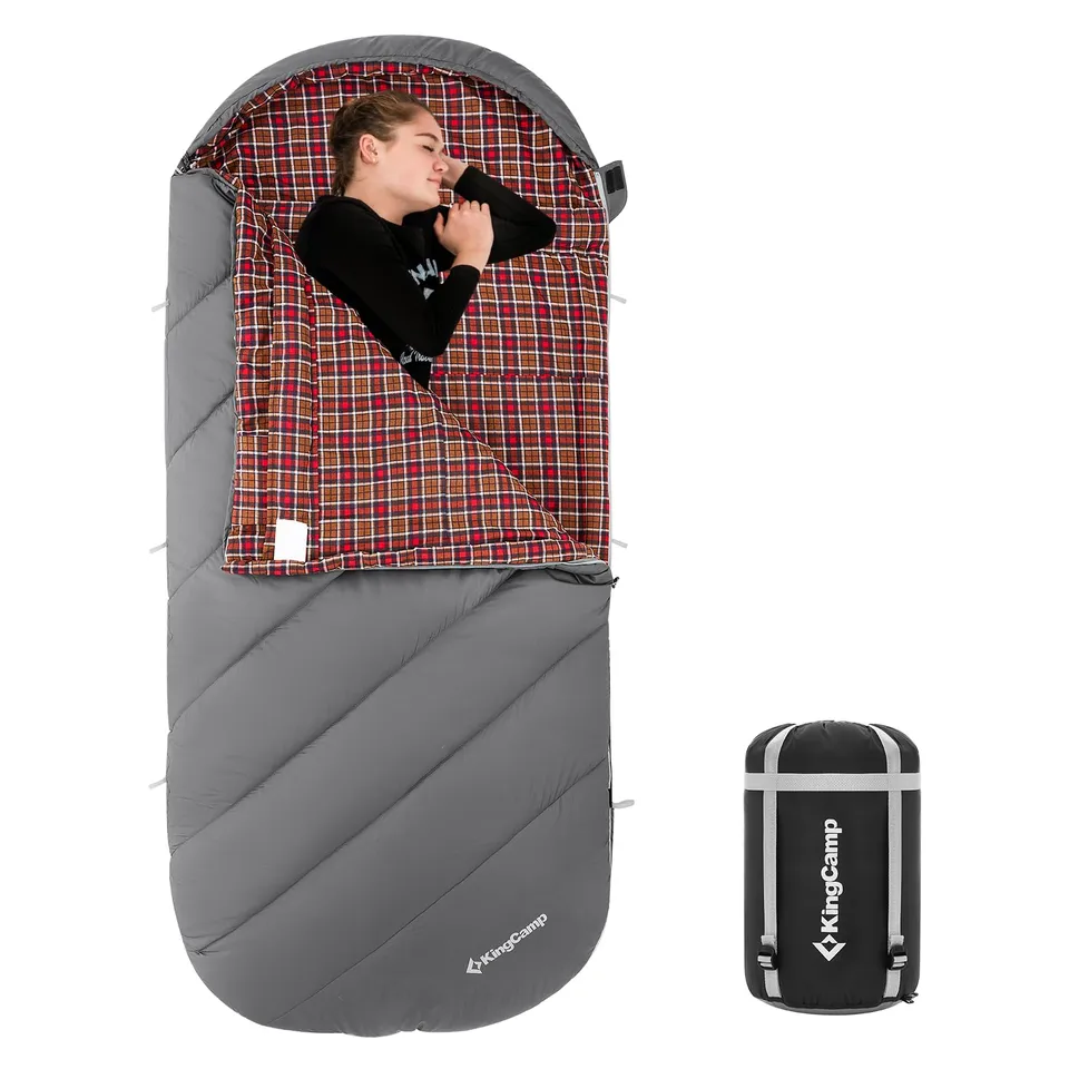kingcamp-plus-size-3-4-season-sleeping-bag image 1
