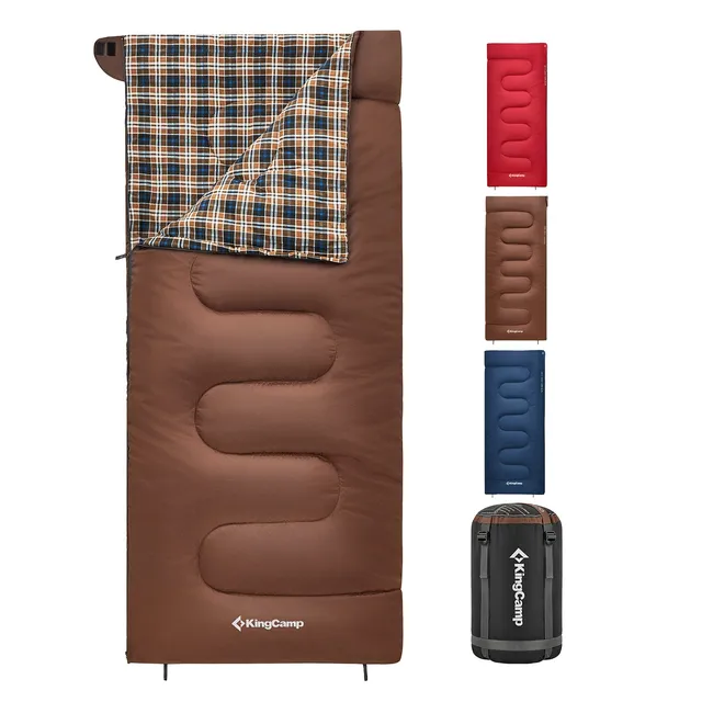 kingcamp-cotton-flannel-3-season-sleeping-bags image 1