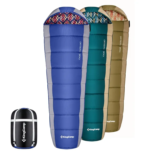 kingcamp-mummy-3-seasons-sleeping-bags-desert-300-series-water-resistant-double- image 1