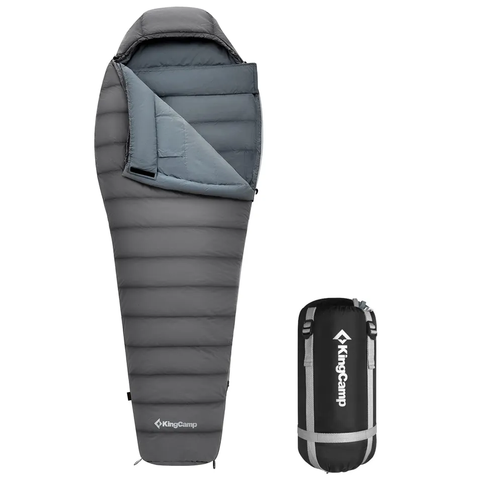 kingcamp-25f-protector-600-duck-down-mummy-sleeping-bag image 1