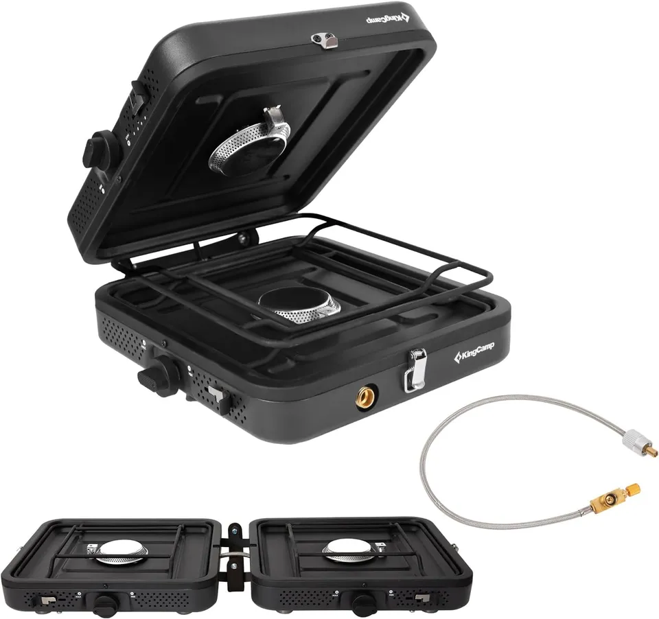 kingcamp-2-burner-propylene-butane-camping-stove image 1