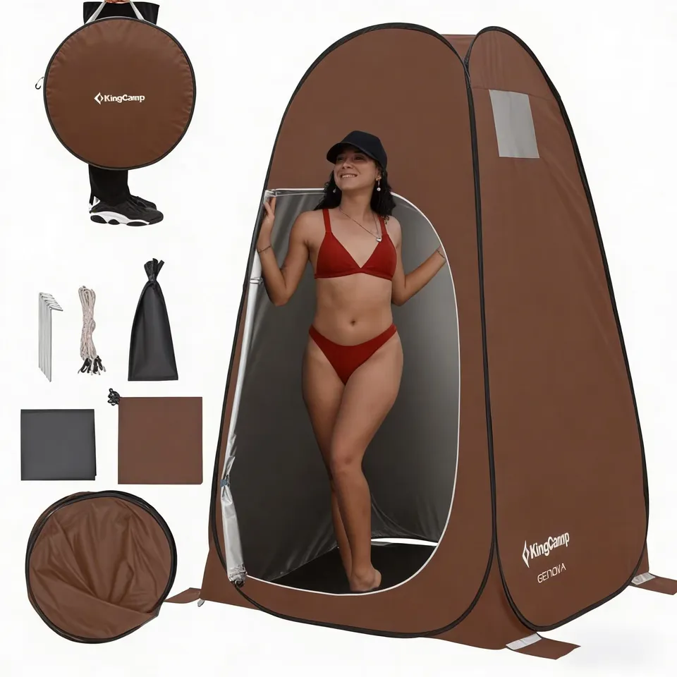 kingcamp-outdoor-portable-pop-up-tent-1-person-shower-changing image 1