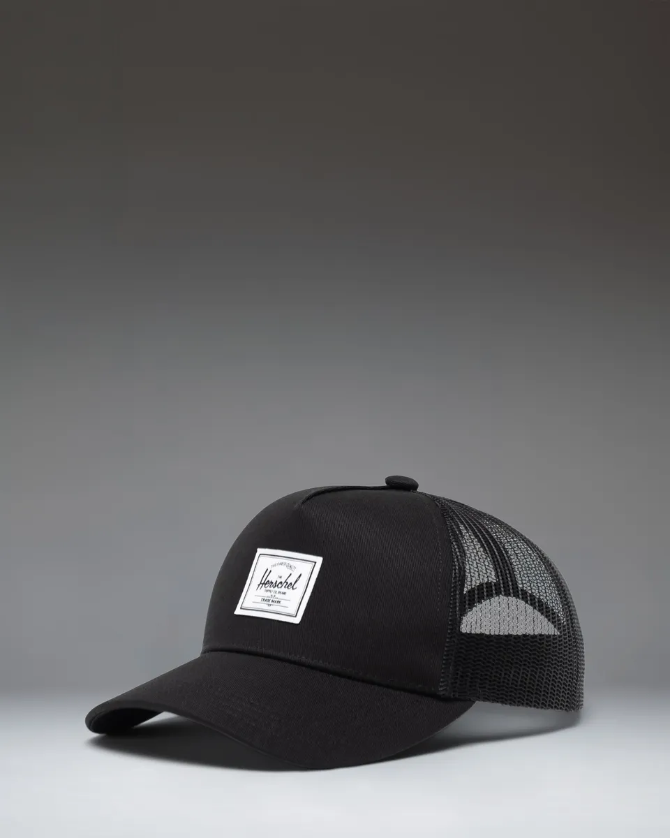 herschel-supply-whaler-cotton-mesh-kids-cap-lightweight-adjustable-hat image 1