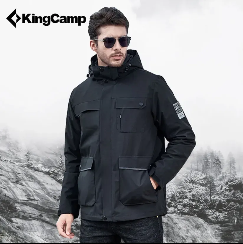 kingcamp-3-in-1-down-outdoor-jacket-for-men image 1