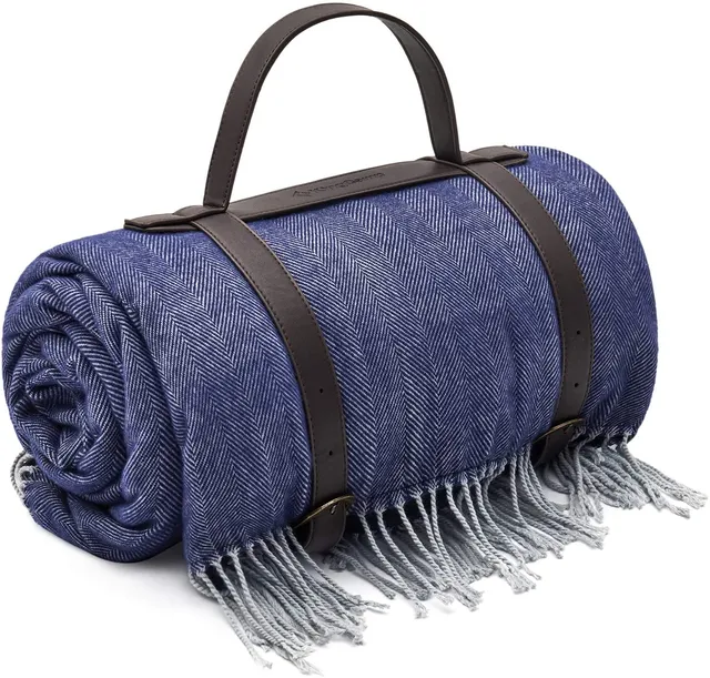 kingcamp-extra-large-outdoor-camping-blanket-3-layer-picnic-beach-blanket image 1