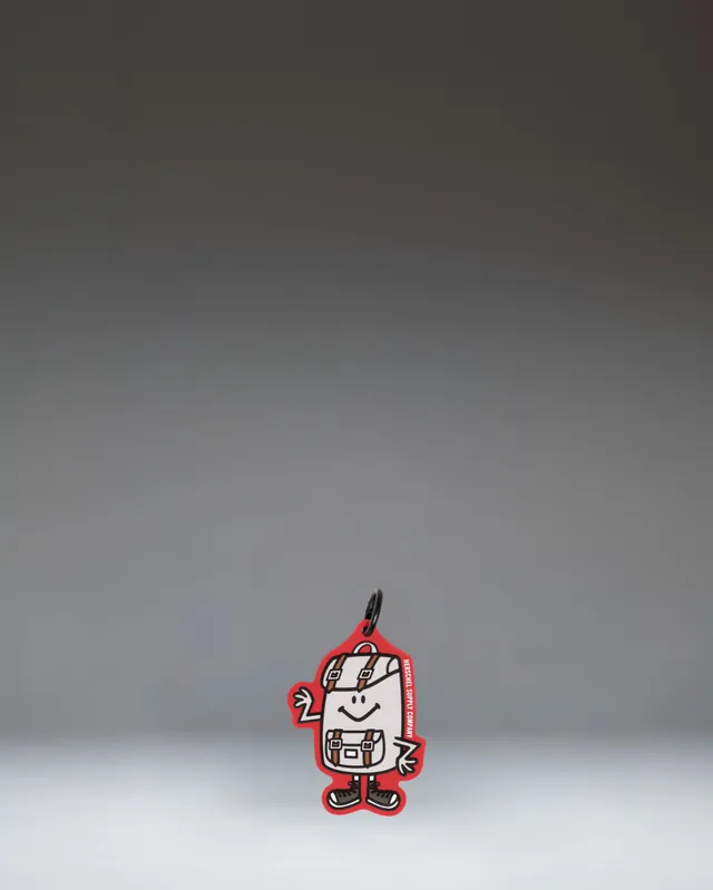 herschel-supply-sam-bag-charm-silicone-with-metal-keyring image 1