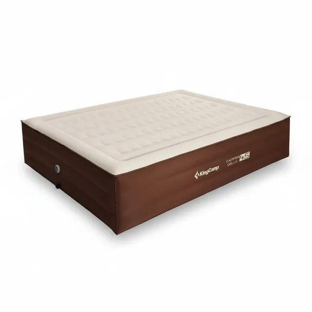 kingcamp-camper-delux-45-queen-air-mattress-with-built-in-pump image 1