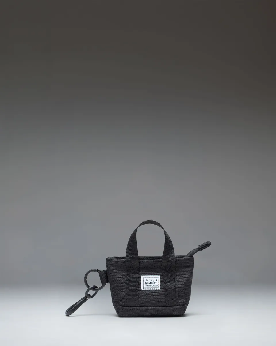 herschel-heritage-tote-bag-charm-mini-tote-with-metal-clip image 1