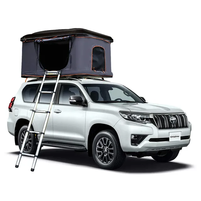 kingcamp-2-person-hard-shell-rooftop-tent-pre-assembled-with-sunshade-mesh image 1