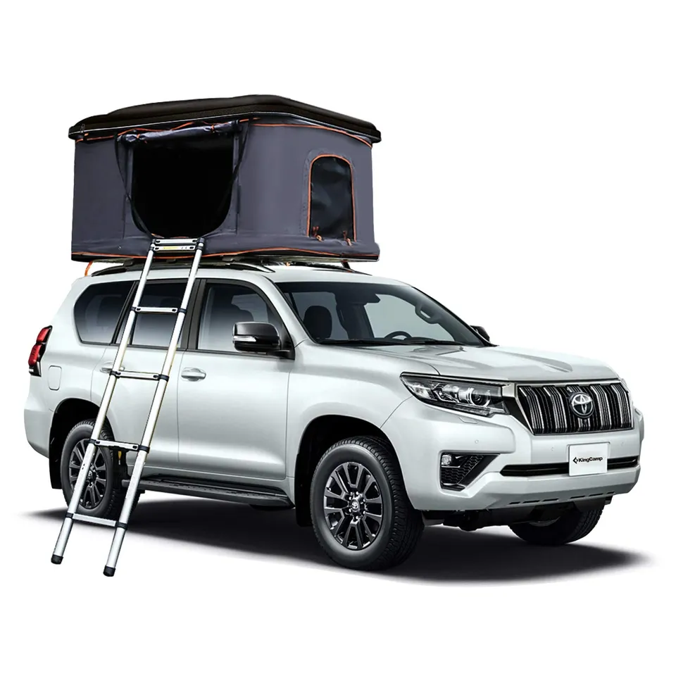 kingcamp-2-person-hard-shell-rooftop-tent-pre-assembled-with-sunshade-mesh image 1