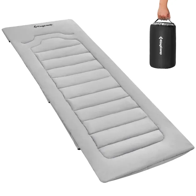kingcamp-bliss-l-padded-mat-sleeping-cot-pad-comfort-and-fit-for-your-cot image 1