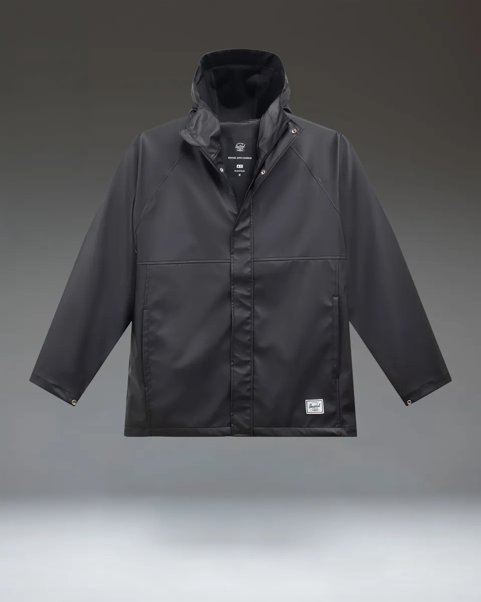 herschel-supply-classic-rain-jacket-men-s-water-resistant-windproof image 1