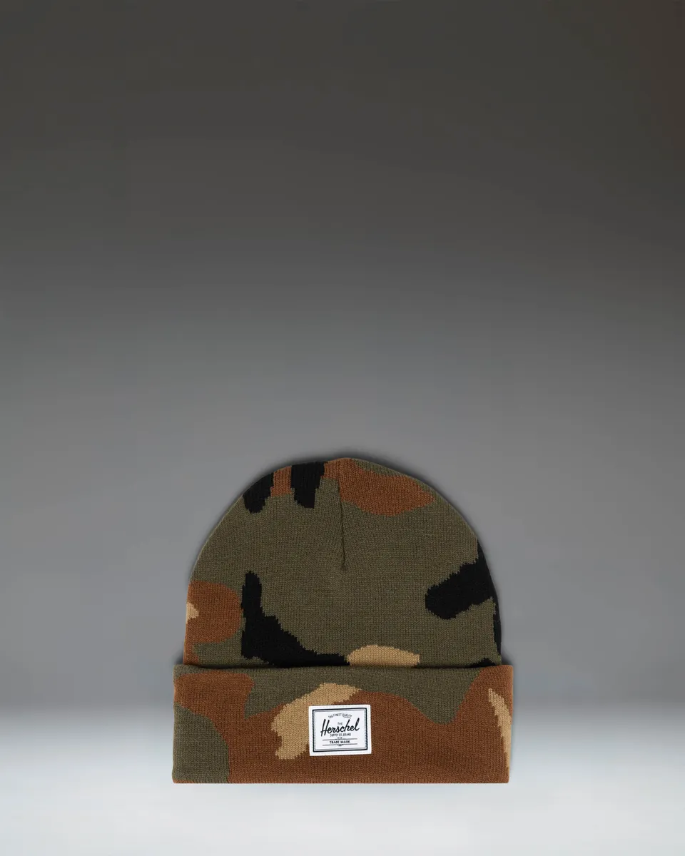 herschel-supply-elmer-camo-beanie-jacquard-knit-winter-hat image 1