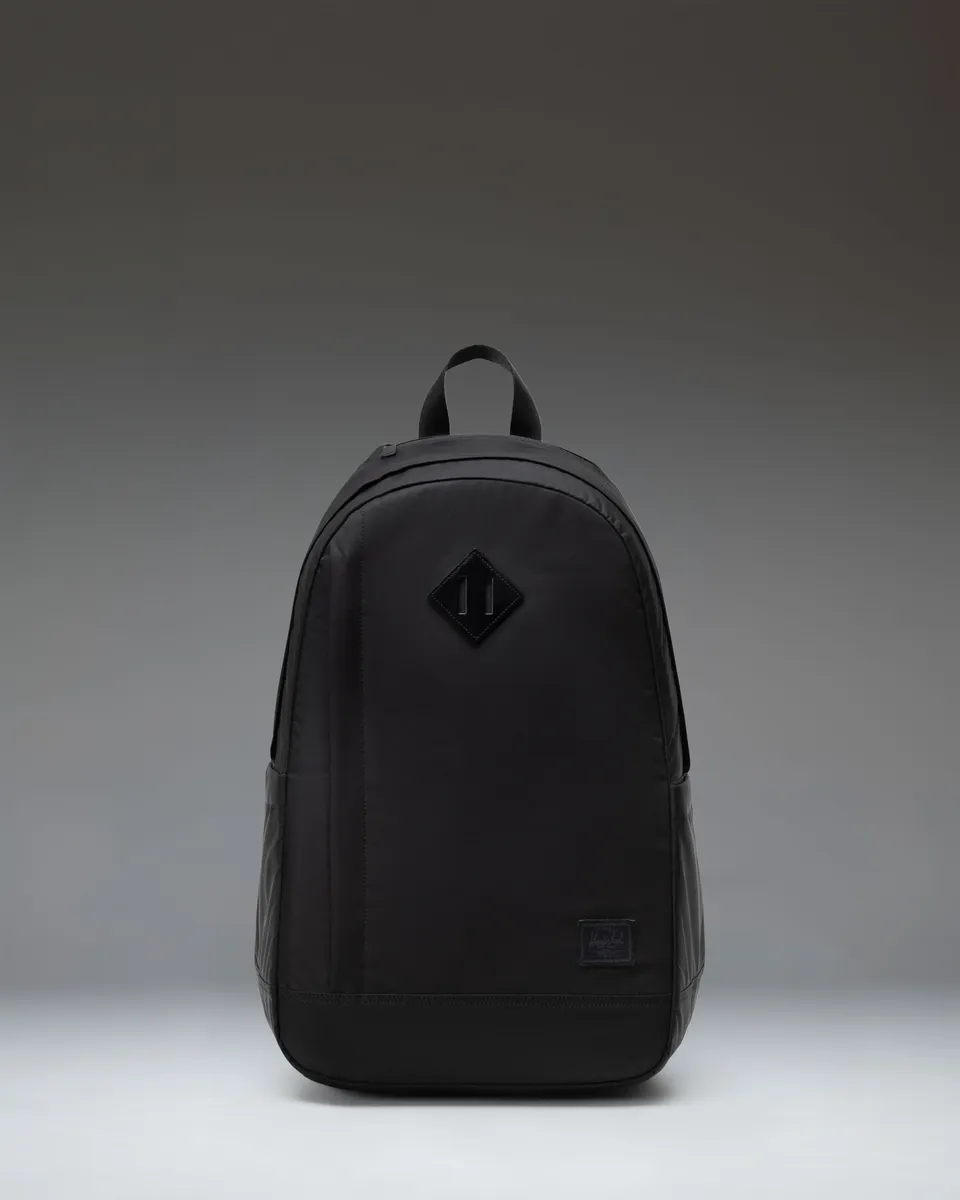 herschel-supply-seymour-backpack-premium-classic-twill-with-genuine-leather-deta image 1