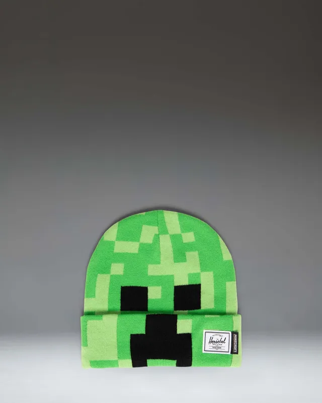 herschel-supply-minecraft-elmer-beanie-creeper-jacquard-knit image 1