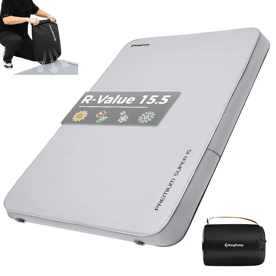 kingcamp-premium-super-15-self-inflating-camping-sleeping-pad image 1