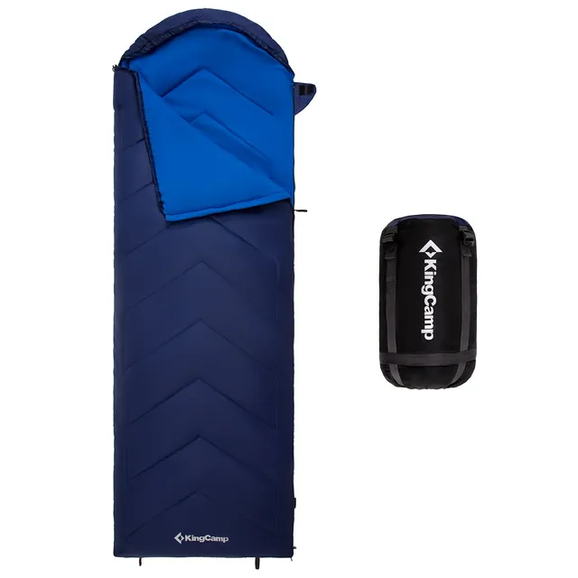 kingcamp-huron-250-hooded-rectangular-sleeping-bag image 1