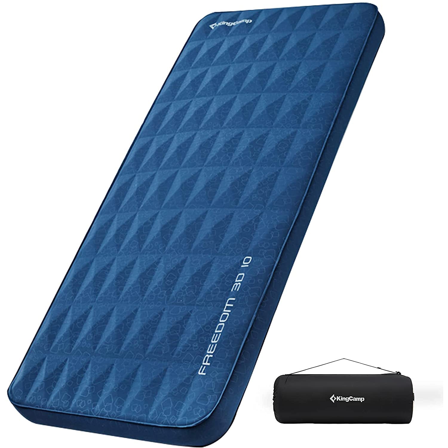 kingcamp-4-inch-thick-self-inflating-camping-pad-premium-3d-sides-with-tpu-coati image 2