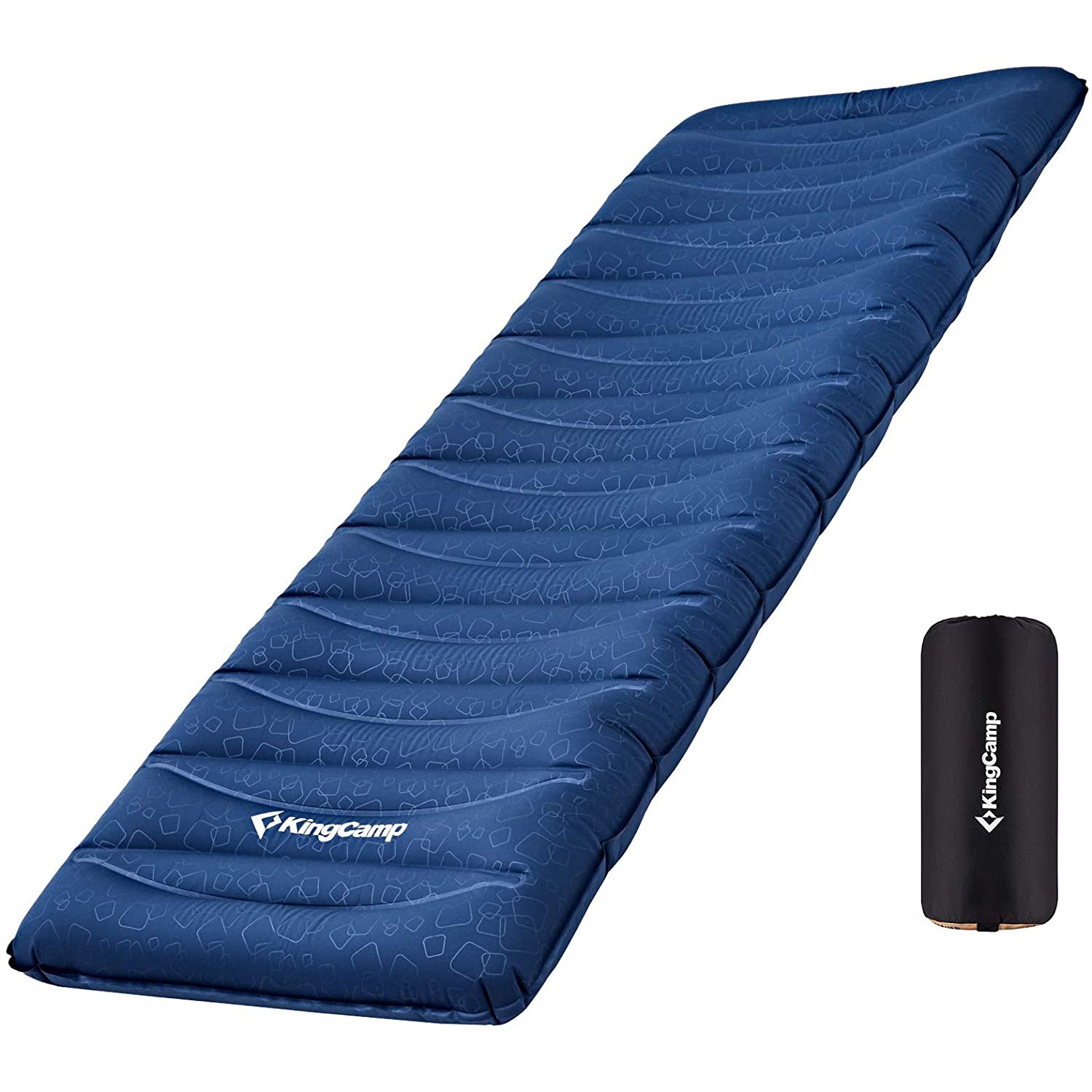 kingcamp-deluxe-anti-rollover-self-inflating-camping-mattress-single-double image 2